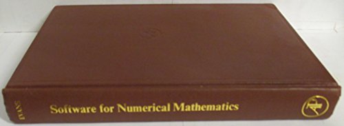 Software for Numerical Mathematics, Conference Proceedins 1973