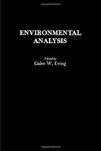 Imagen de archivo de Environmental Analysis. a la venta por Zubal-Books, Since 1961