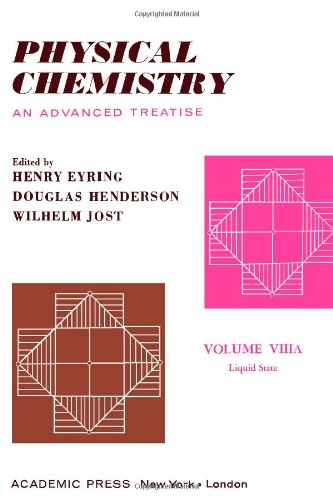 Beispielbild fr Physical Chemistry : An Advanced Treatise zum Verkauf von Better World Books