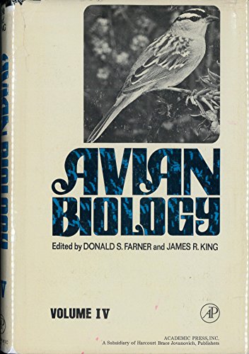 Beispielbild fr Avian Biology zum Verkauf von Better World Books