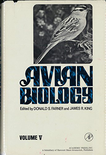 Stock image for Avian Biology for sale by PAPER CAVALIER UK