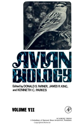 Stock image for Avian Biology for sale by Better World Books