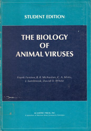 Imagen de archivo de The Biology of Animal Viruses a la venta por Anybook.com