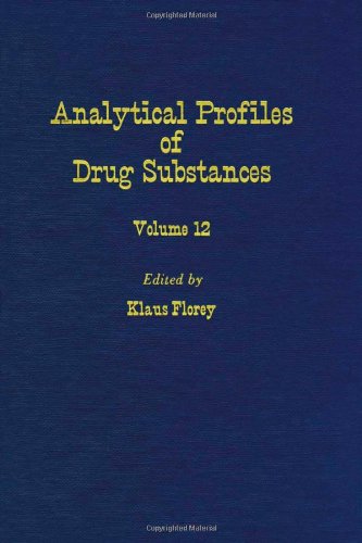 Beispielbild fr Analytical Profiles of Drug Substances (Analytical Profiles of Drug Substances, Excipients, and Related Methodology) zum Verkauf von medimops