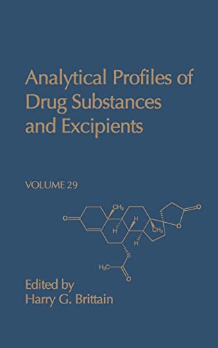 Beispielbild fr Analytical Profiles of Drug Substances and Excipients (Volume 29) zum Verkauf von Anybook.com