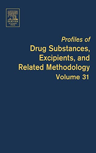 Beispielbild fr Profiles of Drug Substances, Excipients and Related Methodology (Volume 31) zum Verkauf von Anybook.com