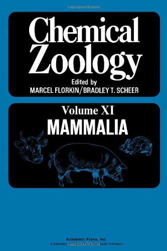 11 VOLUME SET: Chemical Zoology, Volumes I - XI (1 - 11, Mammalia)