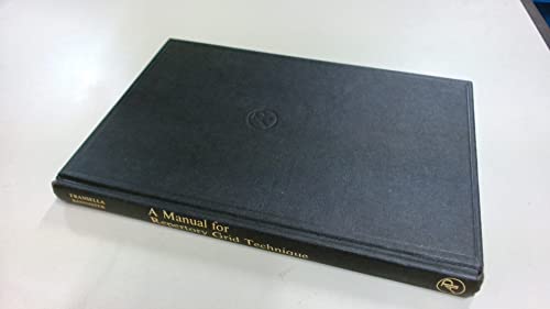 9780122654503: Manual for Repertory Grid Technique