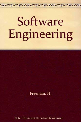 Beispielbild fr Software Engineering zum Verkauf von Wonder Book