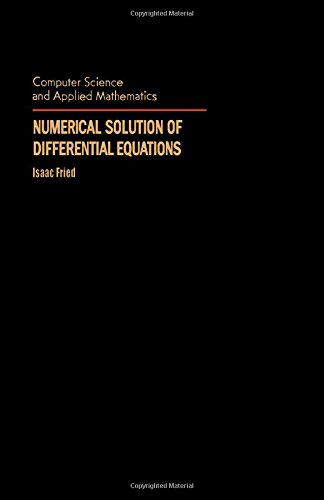 Stock image for Numerical Solution of Differential Equations for sale by Better World Books