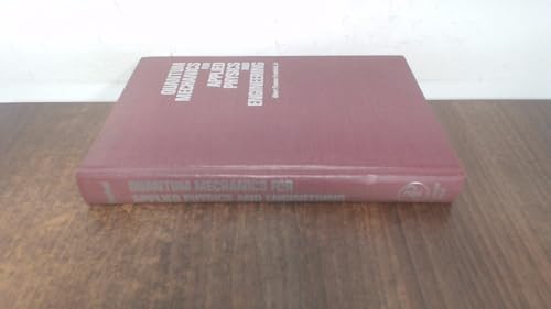 9780122691508: Quantum Mechanics for Applied Physics and Engineering