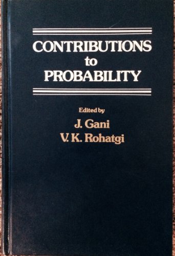 Imagen de archivo de Contributions to Probability. A Collection of Papers Dedicated to Eugene Lukacs a la venta por Zubal-Books, Since 1961