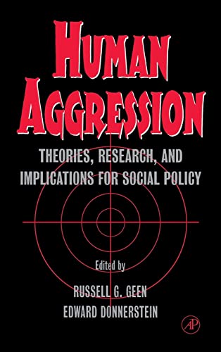 Stock image for Human Aggression : Theories, Research, and Implications for Social Policy for sale by Better World Books