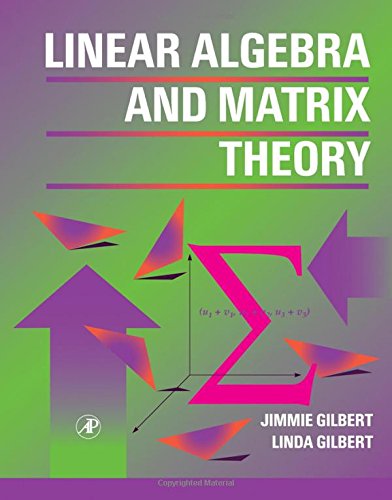 Imagen de archivo de Linear Algebra and Matrix Theory a la venta por HPB-Red
