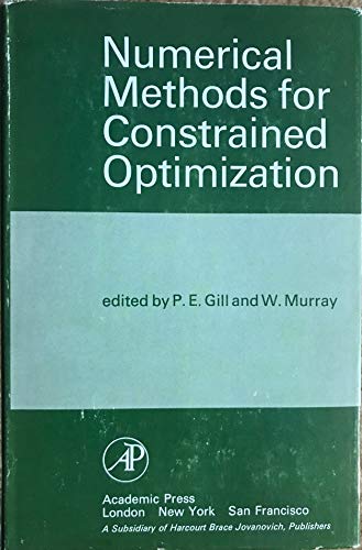 Beispielbild fr Numerical Methods for Constrained Optimization zum Verkauf von My Dead Aunt's Books