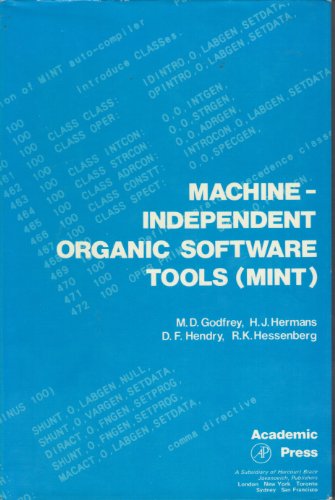 9780122869808: Machine-independent Organic Software Tools