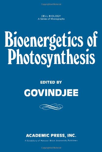 9780122943508: Bioenergetics of photosynthesis, (Cell biology)