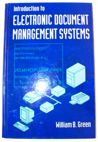 Introduction to Electronic Document Management Systems (9780122981807) by Unknown, Author