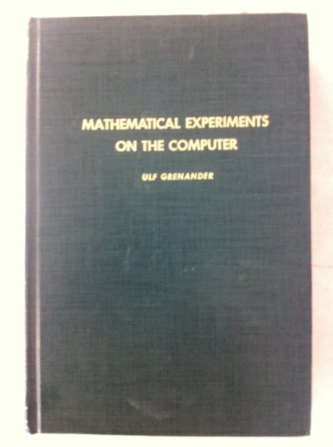 Imagen de archivo de Mathematical Experiments on the Computer, Vol. 105 (Pure and Applied Mathematics) a la venta por HPB-Red