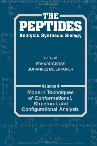 Modern Techniques Of Conformational, Structural, And Configurational Analysis: The Peptides Volume 4