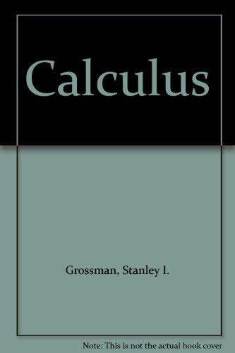9780123043504: Calculus