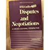 9780123055507: Disputes and Negotiations: A Cross-cultural Perspective (Studies on Law and Social Control)