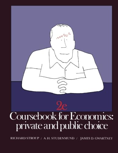 Beispielbild fr Coursebook for Economics: Private and Public Choice zum Verkauf von HPB-Red