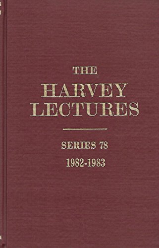 Beispielbild fr Harvey Lectures zum Verkauf von Better World Books
