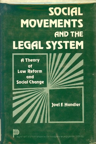 Beispielbild fr Social Movements and the Legal System : A Theory of Law Reform and Social Change zum Verkauf von Better World Books