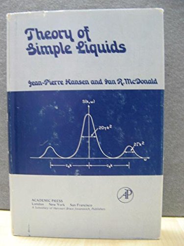 Imagen de archivo de Theory of Simple Liquids a la venta por Anybook.com