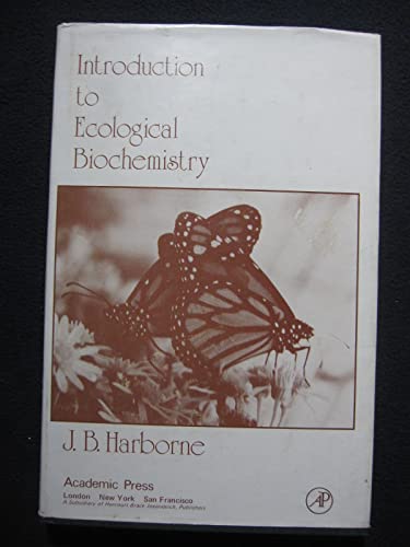 Imagen de archivo de Introduction to Ecological Biochemistry a la venta por Katsumi-san Co.