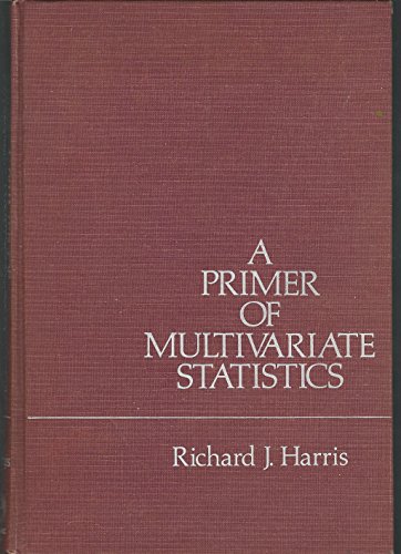 A Primer of Multivariate Statistics.