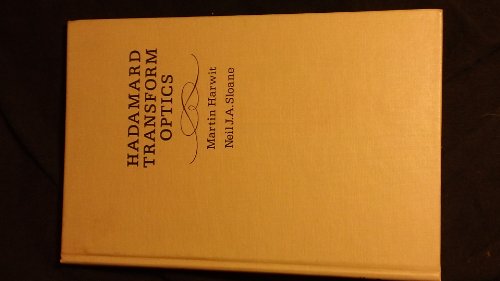 Beispielbild fr Hadamard Transform Optics zum Verkauf von Zubal-Books, Since 1961
