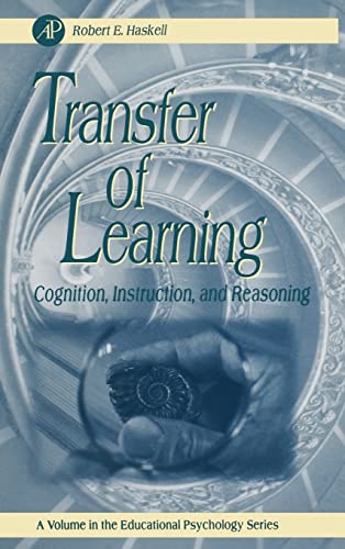 Beispielbild fr Transfer of Learning : Cognition and Instruction zum Verkauf von Better World Books