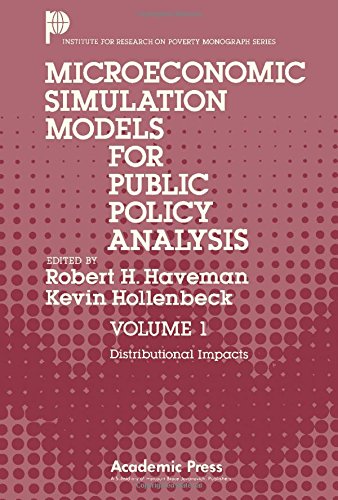 9780123332011: Distributional Impacts (v. 1) (Microeconomic Simulation Models for Public Policy Analysis)