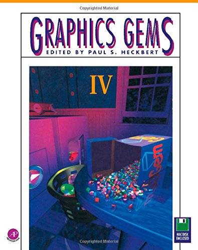 Stock image for Graphics Gems Iv/Book and Mac Version Disk (The Graphics Gems Series) for sale by HPB-Red