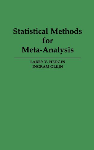 Beispielbild fr Statistical Methods for Meta-Analysis zum Verkauf von Better World Books: West