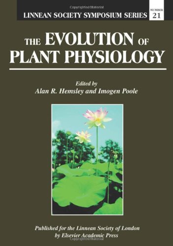 Stock image for The Evolution of Plant Physiology: Vol 1 (Linnean Society Symposium) for sale by Chiron Media