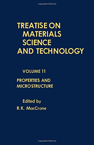 Stock image for Properties and Microstructure (Treatise on Materials Science and Technology) (Volume 11) for sale by Anybook.com