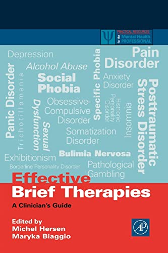 Stock image for Effective Brief Therapies: A Clinicians Guide (Practical Resources for the Mental Health Professional) for sale by Goodwill Books