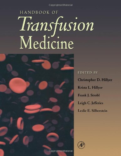 Stock image for Handbook of Transfusion Medicine for sale by Anybook.com