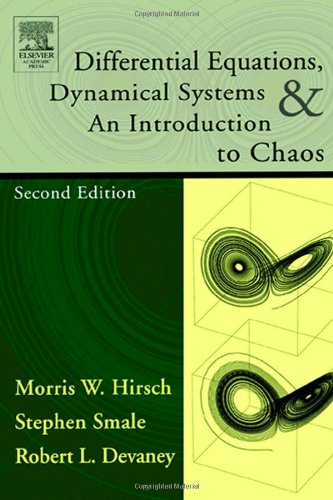 Beispielbild fr Differential Equations, Dynamical Systems, and an Introduction to Chaos: 2nd edition (Pure and Applied Mathematics, Band 60) zum Verkauf von Buchpark