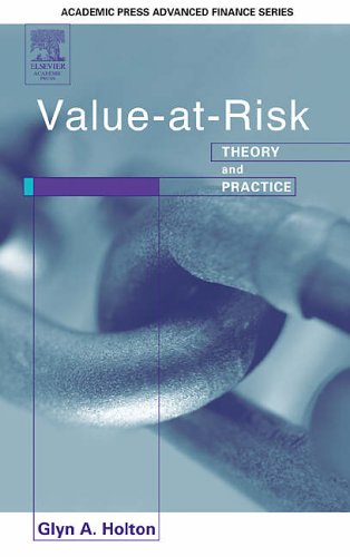 Stock image for Value at Risk: Theory and Practice for sale by BooksRun