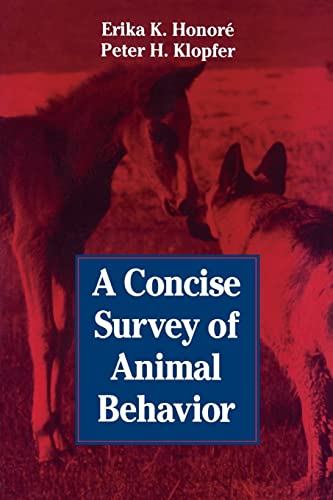 9780123550651: A Concise Survey of Animal Behavior