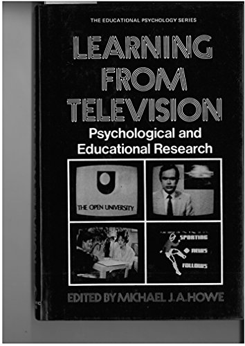 Beispielbild fr Learning from Television: Psychological and Educational Research zum Verkauf von Anybook.com