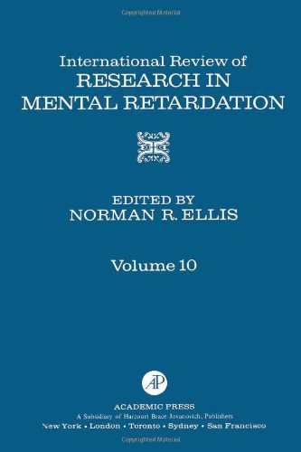 9780123662101: International Review of Research in Mental Retardation: v. 10
