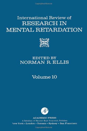 9780123662101: International Review of Research in Mental Retardation (Volume 10)