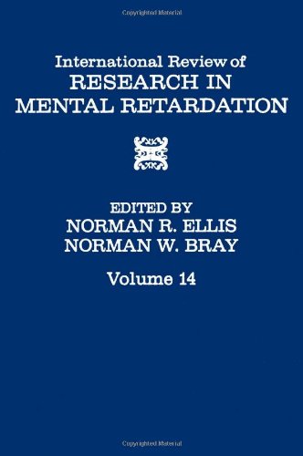 Stock image for INT'L REV OF RESRC IN MENTL RETARDTN V14, Volume 14 (International Review of Research in Mental Retardation) for sale by GuthrieBooks