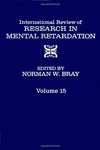 9780123662156: International Review of Research in Mental Retardation: v. 15