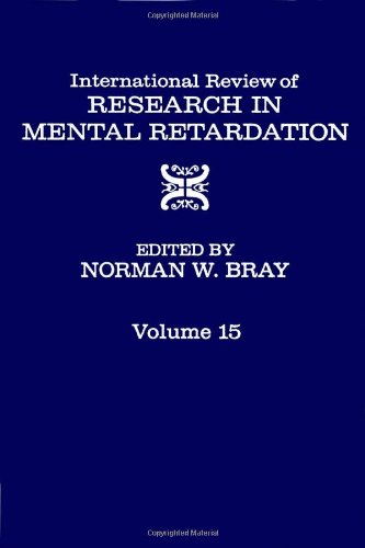 9780123662156: International Review of Research in Mental Retardation: 15
